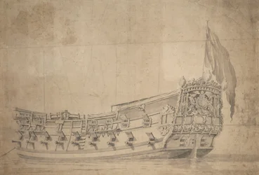 Portrét "Prozřetelnosti", asi 1661 (grafit, šedá barva)
