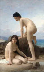 Koupající se ženy, 1884
