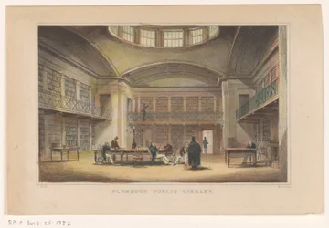 Bibliotheek van Plymouth Plymouth Public Library (název na objektu)