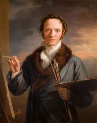 Portrét umělce Autoportrét, 1813-14.