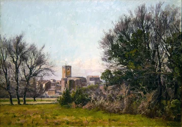 Saint Raphael (olej na plátně)