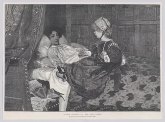 Vždy vítán, z "The Illustrated London News"