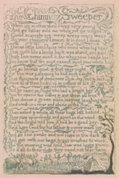 Songs of Innocence and of Experience, deska 10, "Kominík" (Bentley 12)