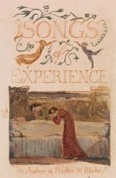 Songs of Innocence and of Experience, Plate 33, Experience Title Page (Bentley 29)