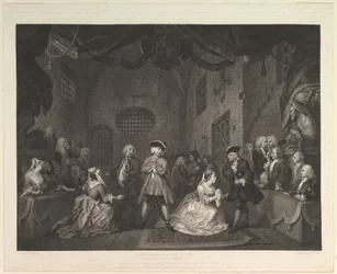 Žebrácká opera, dějství III, 1790.