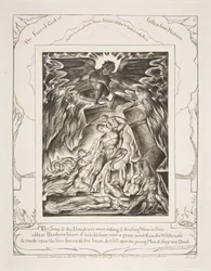 The Destruction of Jobs Sons, from Illustrations of the Book of Job, 1825-26.