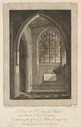 Pohled na kapli svatého Edmunda v kostele East Dereham..., 1804.
