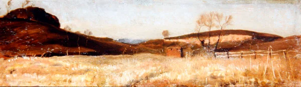 Dawn, Umbria, cca 1895 (olej na panelu)