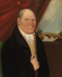Clement Bonnell, asi 1825 (olej na dřevě)