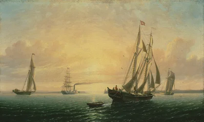 Škuner Jane z Bath, Maine, 1857.