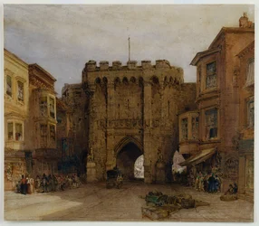 Bar Gate, Southampton, 1888