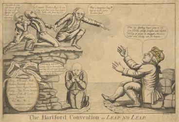The Hartford Convention or LEAP NO LEAP   1335806   cs       czech Successfully Translated  Original: Girl picking poppies in a cornfield as a woman gathers in the harvest (colour litho) Translat: Girl picking poppies in a cornfield as a woman gathers in t