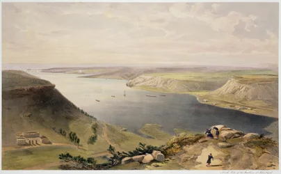 North Side of the Harbor of Sebastopol, deska z 