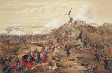 The Attack on the Malakoff, deska z 