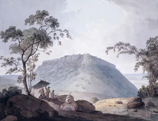South East View of Bijaigarh, Uttar Pradesh, c. 1790