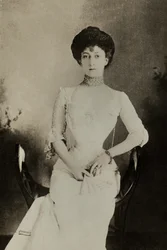 Portrét Maud , norské královny (foto)