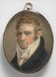 William Dunlap autoportrét, c. 1805.