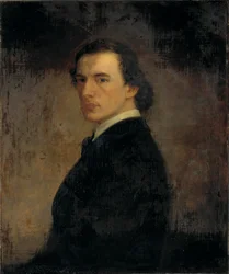 Portrét umělce, věk 23, ca. 1860.