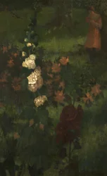 Hollyhocks (A Fairy Tale) 1890