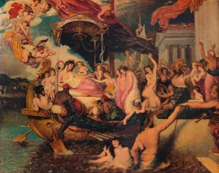 Příjezd Kleopatry do Kilikie, 1821.