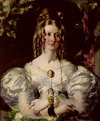 Elizabeth Potts (olej na plátně)