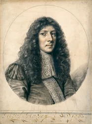 Portrét Johna Aubreyho, 1666