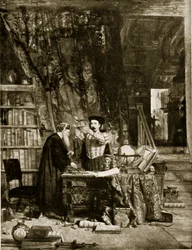 Alchymista, ilustrace z 