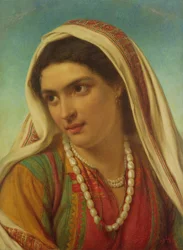 Arabská dívka, 1866