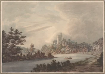 Krajina, hrad u řeky
