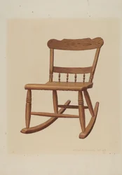 Dětské houpací křeslo, c. 1939.