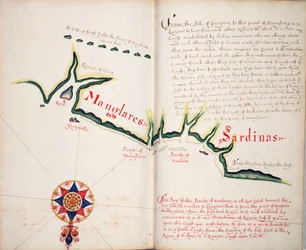 Manglares, záliv Ancon de Sardinas