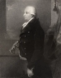 John Ker, 3. vévoda z Roxburghe, vyryl E.C. Wagstaff, z 