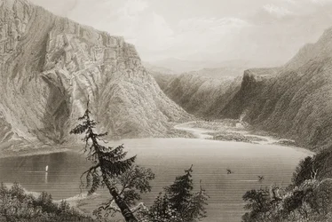 Luggela Lake, hrabství Wicklow, z 