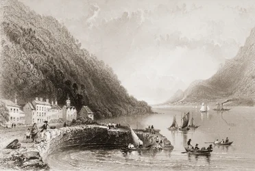 Rosstrevor Pier, County Down, z 