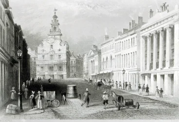 State Street, Boston, vyryl S.Lacey