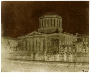 Čtyři soudy, Dublin (Paper Negative-Camera)