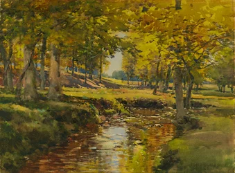 Podzim na okraji louky, n.d.