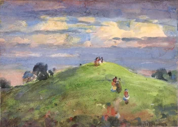 Na kopci Sunset Hill, 1926