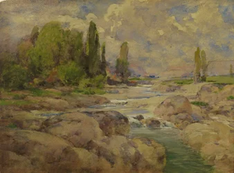 Normální potok Rock Creek
