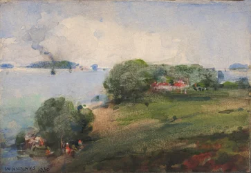Pohled na řeku Potomac