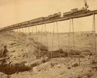 Dale Creek Bridge, Wyoming od Jacksona