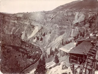 Gilman and Eagle River Canyon, kolem 1880-90