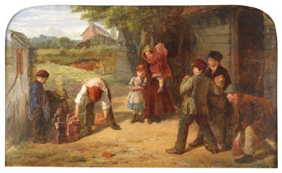 Vesnická hra, 1860