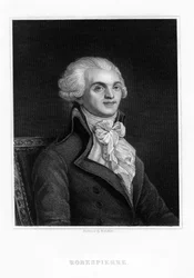 Maximilien Robespierre, jeden z vůdců Francouzské revoluce, 19. století