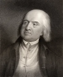 Jeremy Bentham, vyrytý S. Freemanem (1773-1857) z 