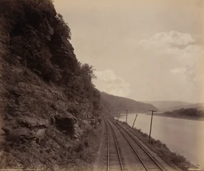 Cathedral Rocks, Susquehanna Near Meshoppen,c. 1895 (foto)