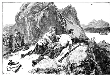 Deerstalking prince Alberta, 40. léta 19. století, 1900.