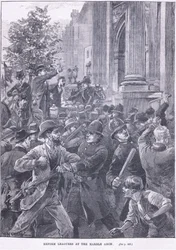 Reformní ligisté v Marble Arch 1866 AD
