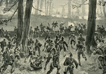 Poslední útok na Spingawi Khotal, 1901.