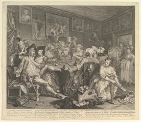 A Rakes Progress, deska 3, 25. června 1735.
